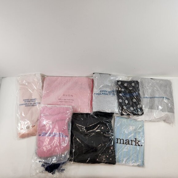 Avon Scarf Bundle NEW Jeweled Cozy Believe in Hope & More - Picture 1 of 16